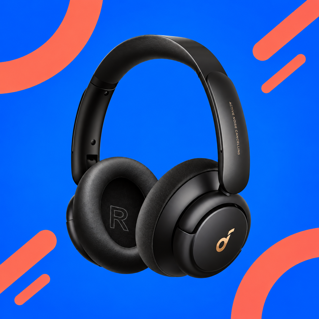 Ilustração gerada por IA de Soundcore Life Q30