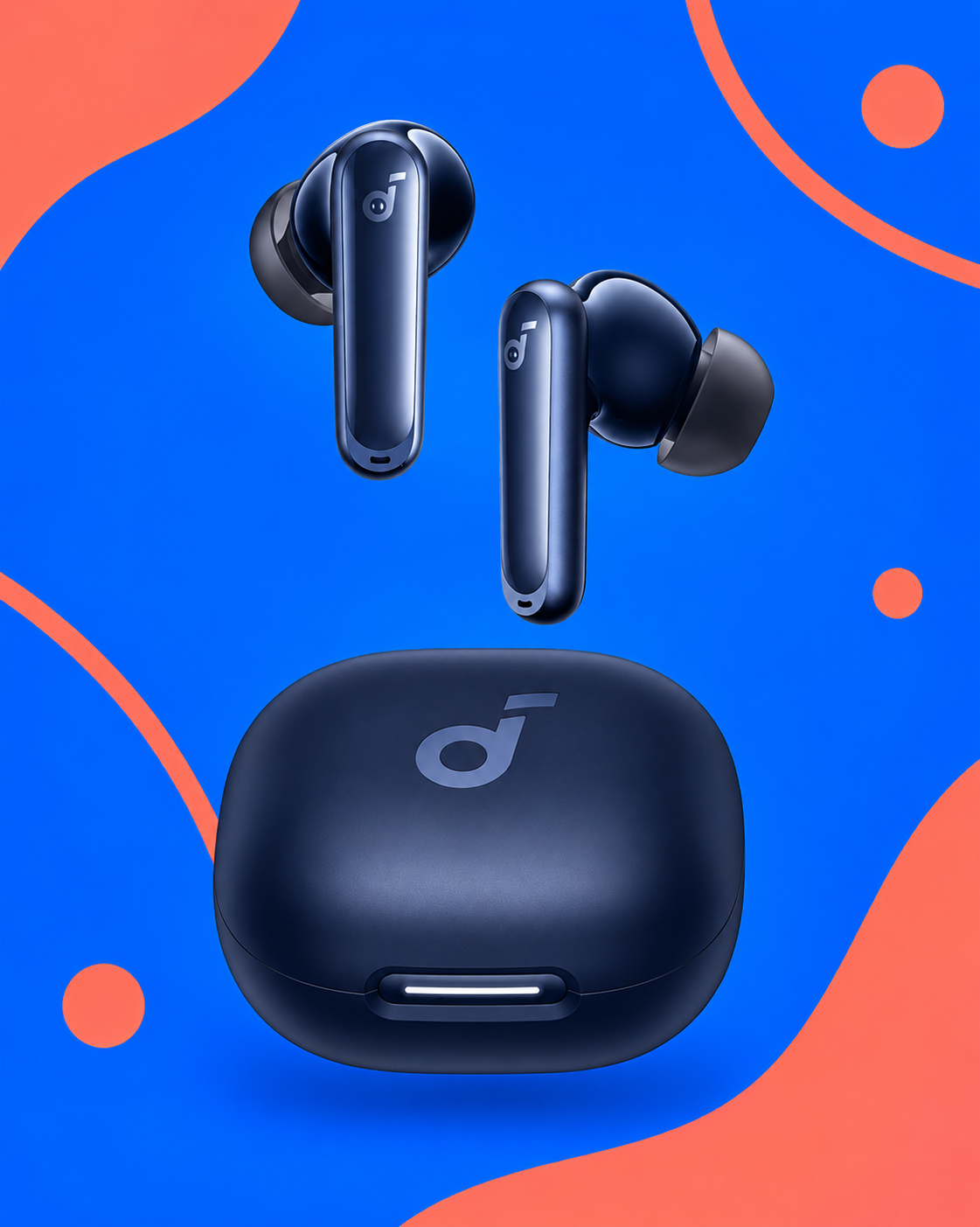 Ilustração gerada por IA de Soundcore P40i