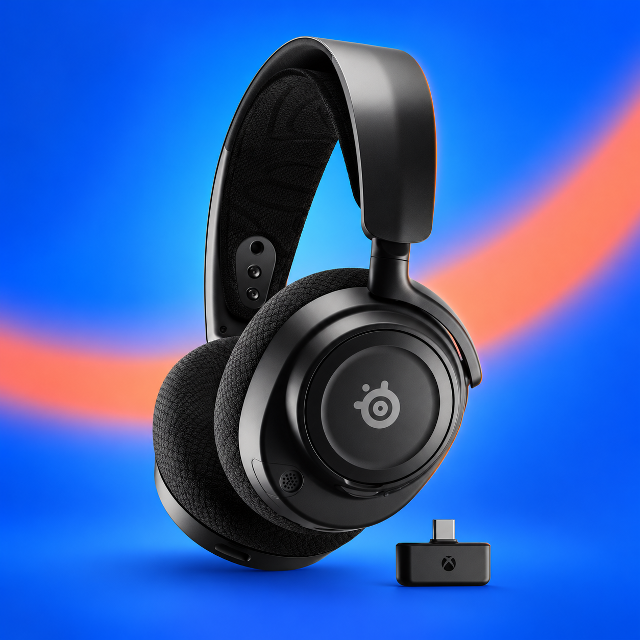 Ilustração gerada por IA de SteelSeries Arctis Nova 7X Gen 2