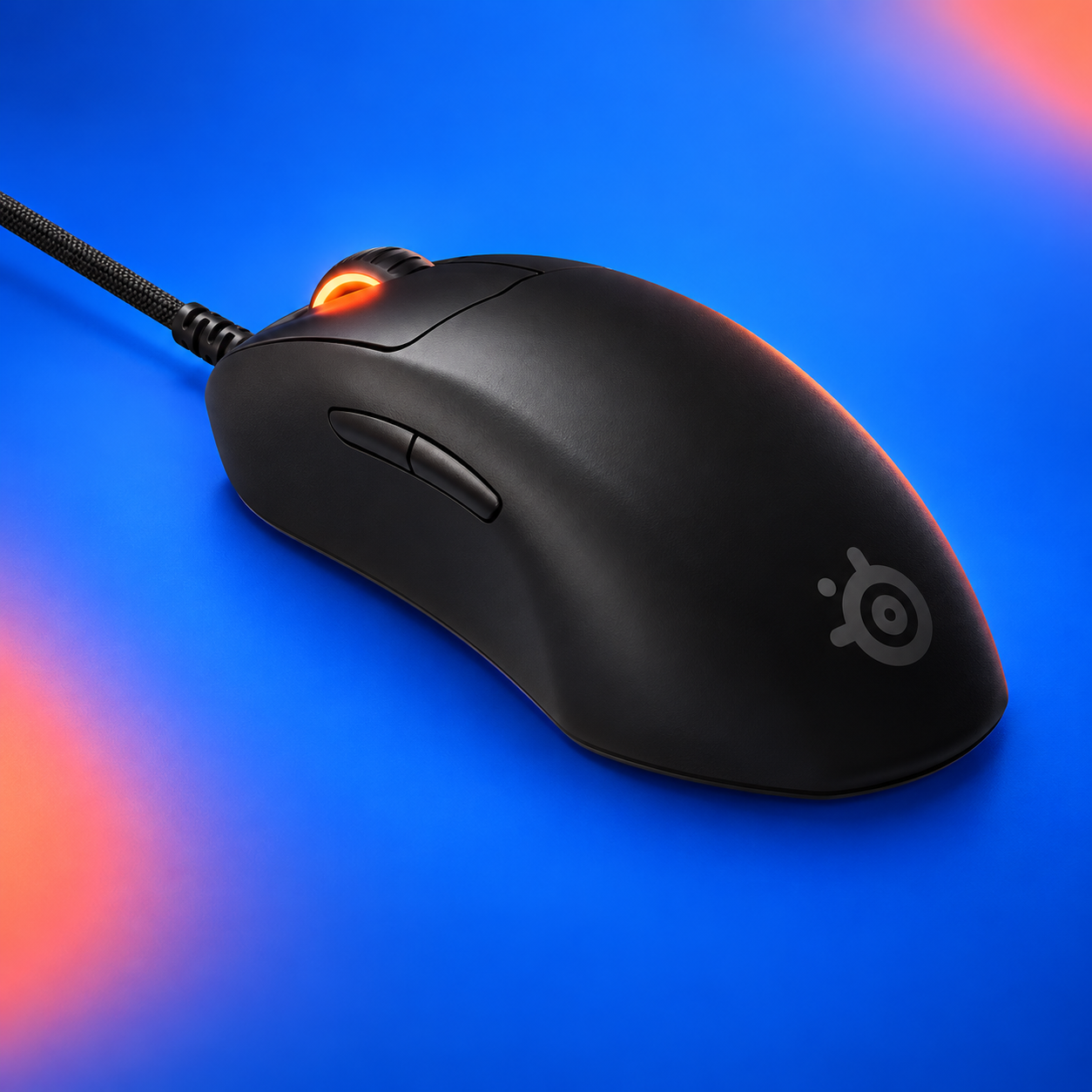 Ilustração gerada por IA de SteelSeries Prime+ com fio