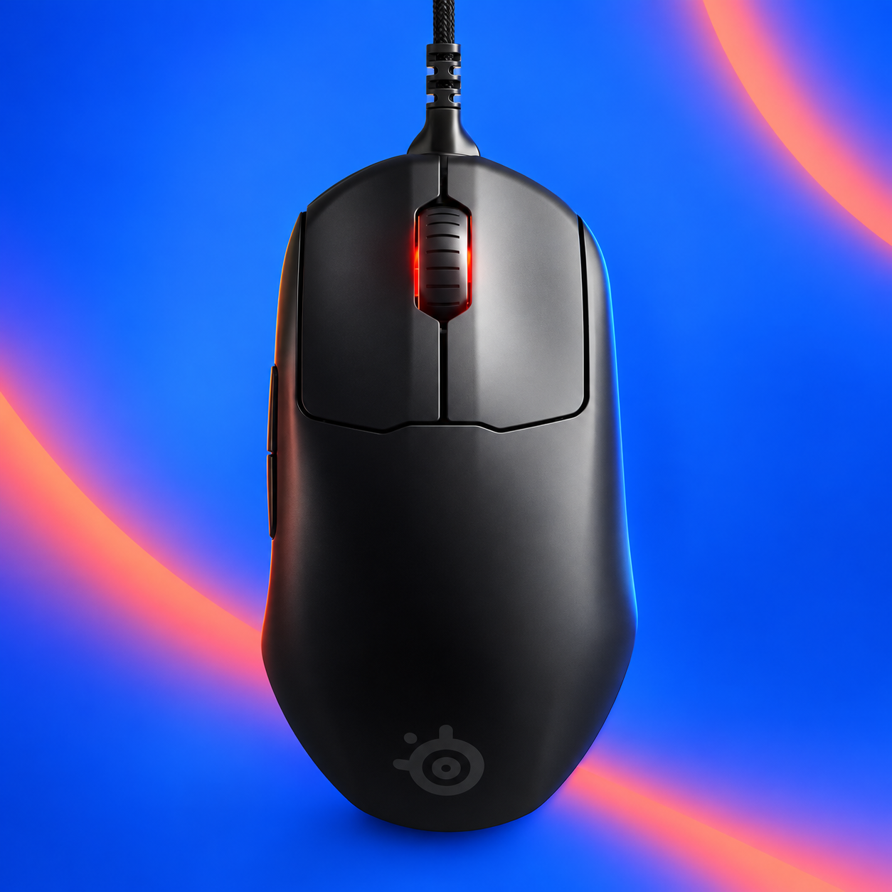 Ilustração gerada por IA de SteelSeries Prime com fio
