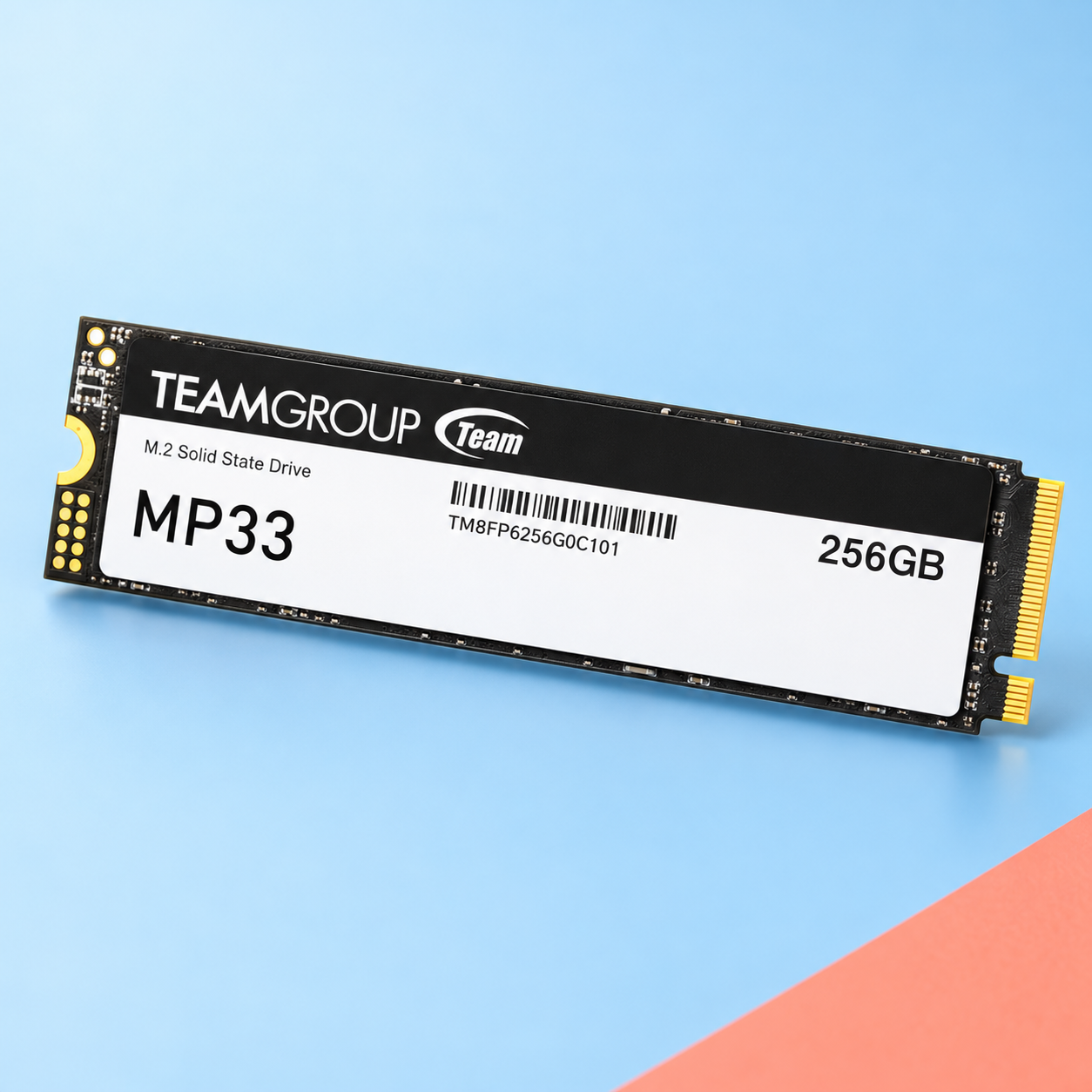 Ilustração gerada por IA de TEAMGROUP MP33 256 GB