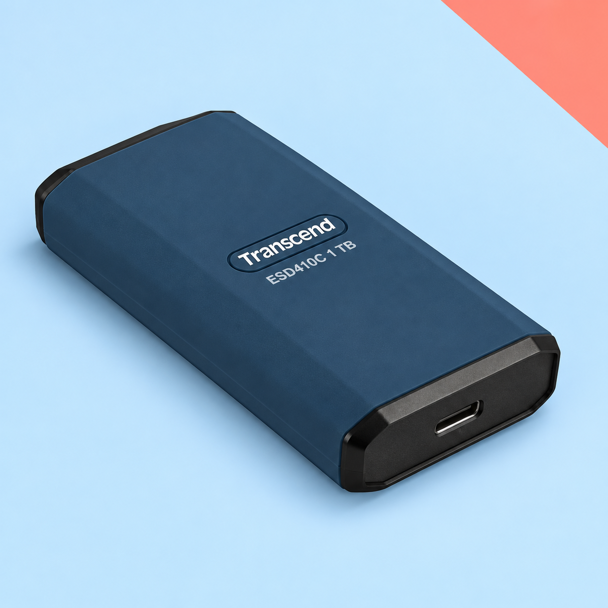 Ilustração gerada por IA de Transcend ESD410C 1 TB