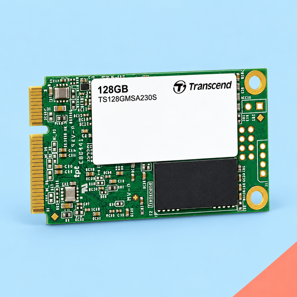 Ilustração gerada por IA de Transcend MSA230S 128 GB