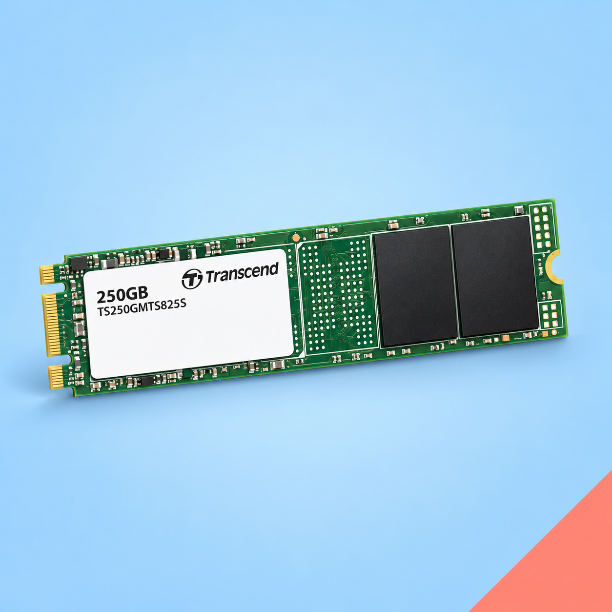 Ilustração gerada por IA de Transcend MTS825S 250 GB